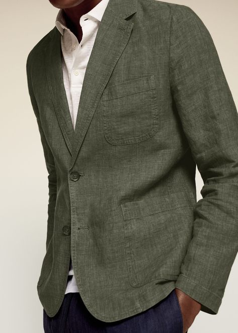 Linen Blazer Men Summer, Green Linen Jacket Outfit, Summer Blazer Men, Light Green Blazer Outfit Men, Mens Linen Blazer, Linen Jacket Outfit, Linen Groom, Linen Jacket Men, Linen Blazer Men