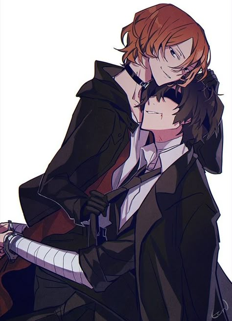 Chuuya And Dazai, Bsd Soukoku, Dazai And Chuuya, Chuuya X Dazai, Bsd Ships, Dazai Chuuya, Shin Soukoku, Bungou Stray Dogs Characters, Dazai Bungou Stray Dogs