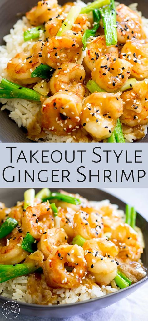 Honey Garlic Soy Sauce, Shrimp Stir Fry Recipe, Ginger Shrimp, Prawn Stir Fry, Stir Fry Shrimp Recipes, Chinese Cooking Wine, Shrimp Stir Fry, Shrimp And Broccoli, Shrimp Dinner