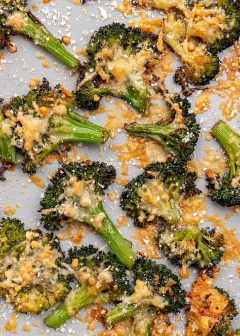 This is the BEST Smashed Broccoli recipe if you love a crispy bite! Tender broccoli covered in garlic butter and parmesan cheese roasts until perfectly crunchy. Best Smashed Broccoli, Smashed Broccoli With Parmesan, Broccoli Cheddar Bites, Smashed Broccoli, The Best Keto Recipes, Broccoli Side Dish, Best Keto Recipes, Broccoli Recipe, Low Carb Tortillas