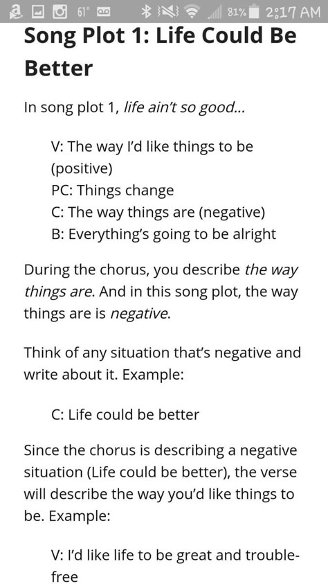 Song plots and how to make a song flow How To Write A Musical Script, Make Your Own Song Title, Song Lyric Starters, Song Writing Format, Songwriting Ideas Inspiration, How To Write Lyrics To A Song, How To Write A Rap Song, Write A Song Ideas, Song Making Tips