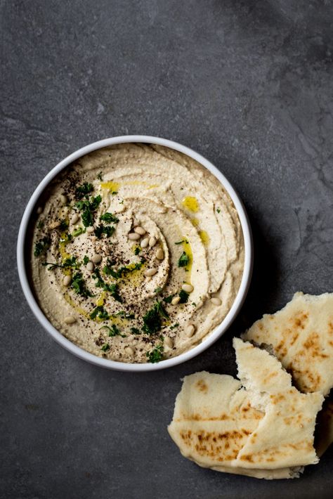 Tahini Hummus, Farm To Table Recipes, Miso Tahini, Tahini Recipe, Protein Packed Snacks, Farm To Table, Hummus Recipe, Yummy Eats, Group Meals