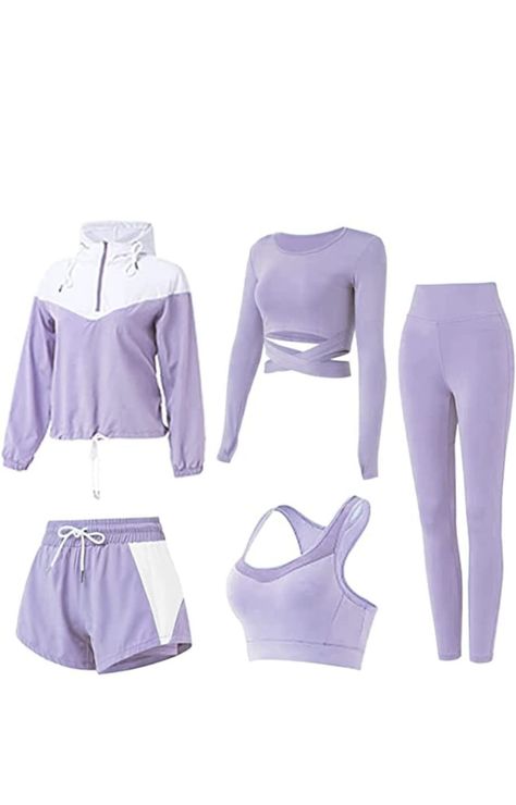 The lilac is fire 🔥 press the visit button and get yours NOW!! Workout Sets For Women, Running Outfit, Sets Outfit, Outfits Athletic, Fitness Wear Outfits, Yoga Outfits, Sports Shorts Women, Workout Sets, Activewear Sets