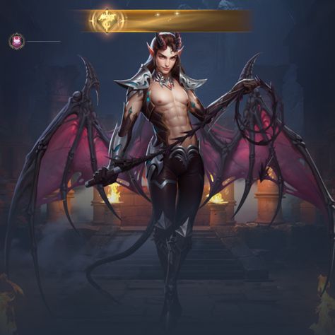 loodline: Heroes of Lithas, The Luxuriant male, incubus demon, m lux, Gnassag Male Incubus, Bloodline Heroes, Incubus Demon, Fantasy Costume Design, Fallen Angels, Incubus, Fantasy Costumes, Fallen Angel, Costume Design