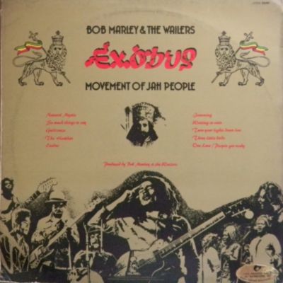 1977 - Exodus - ILPS 9498 - West Indies Records - Tuff Gong Records Rastafarian Beliefs, Bob Marley Exodus, Exodus Album, Rasta Art, Vinyl Record Store, Good Morning Sweetheart Quotes, The Wailers, Album Cover Design, Vinyl Music