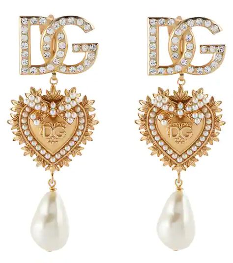 Dolce & Gabbana For Women | Online at Mytheresa Dolce And Gabbana Jewelry, Dolce And Gabbana Earrings, Illustration Fashion Design, Stylish Bracelet, Designer Fashion Jewelry, Outfit Trends, Dolce E Gabbana, Fantasy Jewelry, Dolce & Gabbana