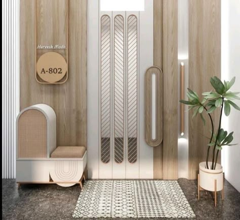 Flats Main Door Design, Safety Door Design Entrance Modern For Flat, Flat Entrance Design Modern, Main Door Design Entrance Modern, Flat Entrance Design, Small Bathroom Mirror, Smart Mirror Bathroom, Light Up Bathroom Mirror, Arched Bathroom Mirror