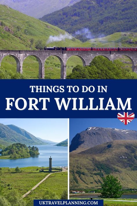 Discover 15 very best things to see and do in Fort William Scotland - includes tips about where to stay, eat and shop! Jacobite Steam Train, Glenfinnan Monument, Fort William Scotland, Scotland Culture, Scotland Vacation, Scotland Road Trip, Scotland Landscape, Ben Nevis, Fort William