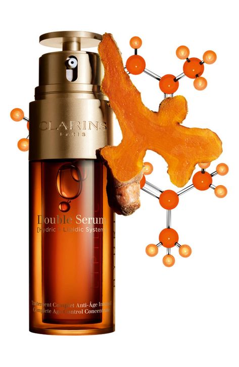 Clarins Double Serum Firming & Smoothing Anti-Aging Concentrate | Nordstrom Clarins Double Serum, Beauty Gadgets, Hydrating Cream, Tighten Pores, Even Out Skin Tone, Anti Aging Serum, Reduce Wrinkles, Face Oil, Skin Firming