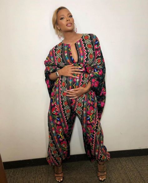 Miracle Watts Pregnant, Eva Marcille, Orange Turtleneck Sweater, Bohemian Chic, Comfy Casual, Instagram Fashion, European Fashion, Casual Dresses For Women, Fashion Photographer