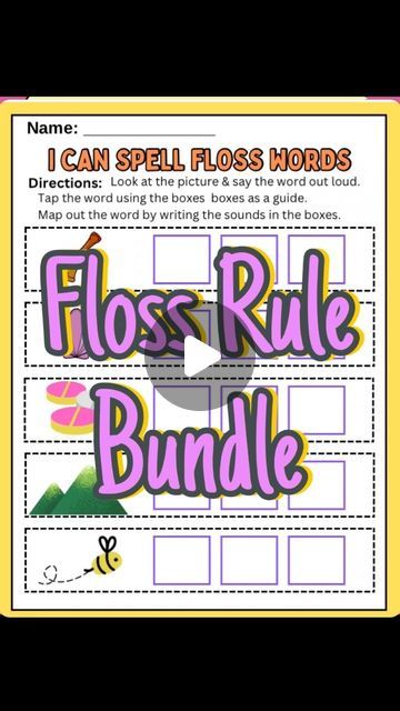 The Reading Mentor / Teacher / Tutor on Instagram: "Looking for Floss Rule worksheets that are fun and engaging for students? Check this colorful worksheet bundle that will give students ample practice to master the rule. 

Like and comment on this post get a free pdf copy. 

Also, FOLLOW  @the_readingmentor for more phonics tips & tricks. 

#PhonicsMagic #phonicsmat #LearningIsFun #readingisfun #phonicsisfun #literacycoaching #literacyinstruction #earlyyearsliteracy #scienceofreading #thereadingmentor #structuredliteracy #phonics #phonologicalawareness #earlyyearsliteracyskills #teachersofinstagram #teachyourkidstoread #readingfoundations #structuredliteracy #phonicsposter" Floss Rule Worksheet Free, Floss Rule, Mentor Teacher, Literacy Coaching, Work Sheet, Phonological Awareness, School Things, Like And Comment, Literacy Skills