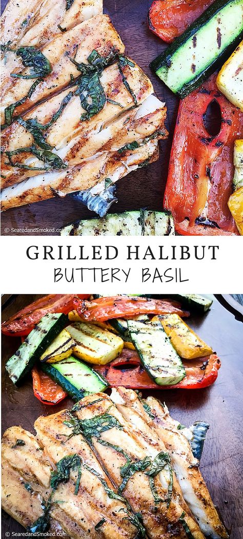 Grilled Halibut Recipes, Smoked Halibut, Bbq Fish, Grilled Halibut, Halibut Recipes, Grilled Peppers, Brine Recipe, Grilled Zucchini, Grilled Veggies