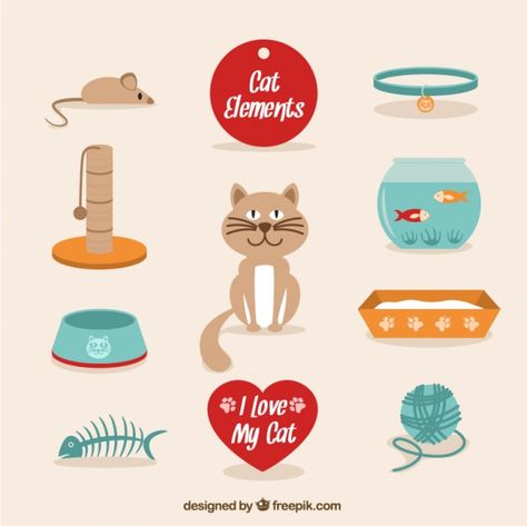 Cat Elements, 81st Birthday, Domestic Cat Breeds, Pusheen Cute, Banner Drawing, Valentine Cupid, Sam And Cat, Pet Cats, Nocturnal Animals