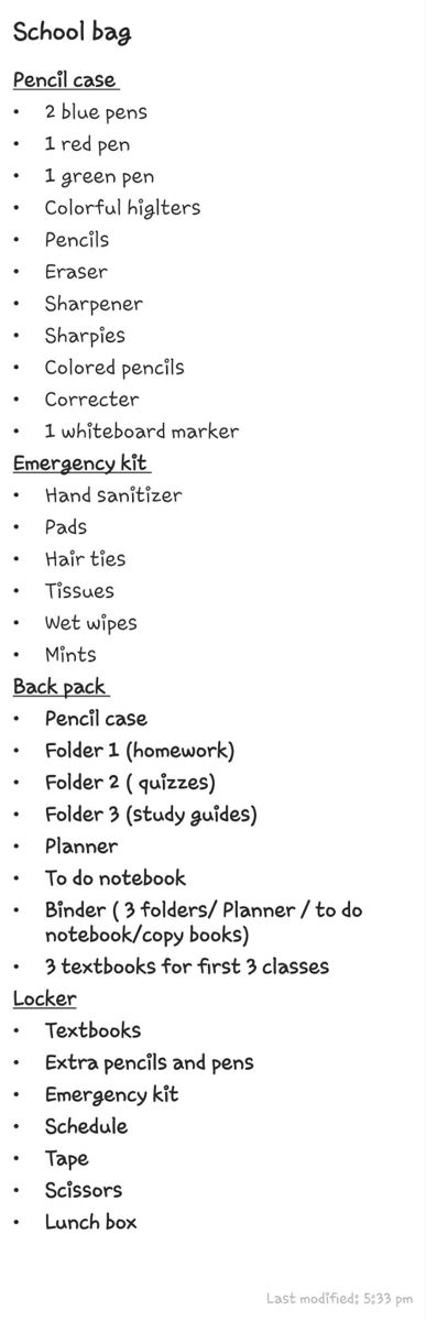 Things To Put In Bag For School, Pencil Pouch Essentials List, What Should I Put In My Pencil Case, What We Need For School, School Bag Essentials Middle School, Whats In Pencil Case, Best Pencil Case For Highschool, Thing To Pack For School, What To Pack To School