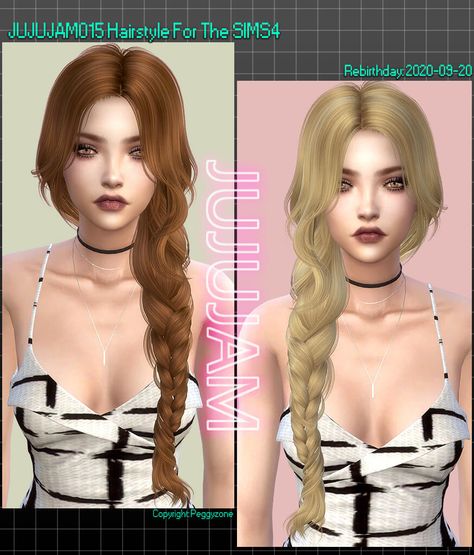 Sims 4 Cc Side Braid, Sims 4 Long Hair Alpha, Sims 4 Cc Braided Hair Alpha, Sims 4 Alpha Braids, Sims 4 Cc Braids Hairstyles, Sims 4 Cc Hair Alpha Braids, Sims 4 Cc Long Braid, Sims 4 Bubble Braids, The Sims 4 Braids Cc