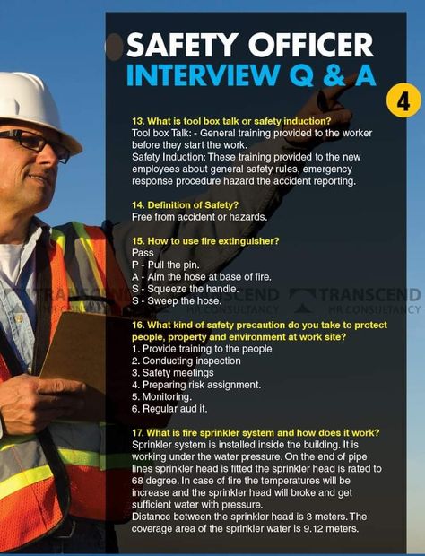 ✔ Safety Officer ✔ Oil & Gas Safety Jobs Question and Answer 👍 Keep going! #oilandgasjobs #gulfjobs #overseasjobs #safetyofficer #safetytraining #jobsearch Food Safety Training, Safety Officer, Overseas Jobs, Safety Rules, Safety Precautions, Safety Training, Oil Gas, New Employee, Packers And Movers