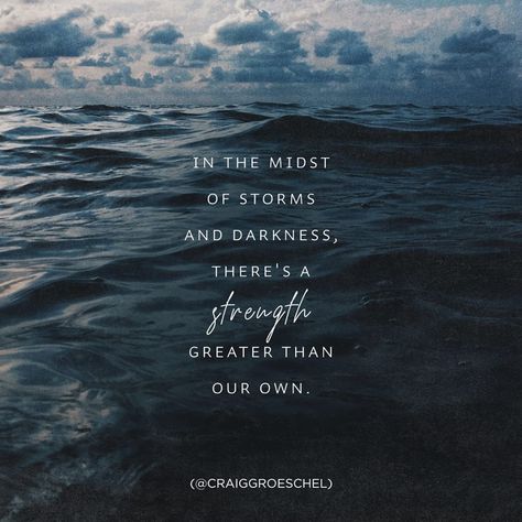 In the midst of storms and darkness, there's a strength greater than our own. Testing Quote, Storm Tattoo, Storm Quotes, Only Aesthetic, Smart Quotes, Perfect Storm, Personal Quotes, Aesthetic Words, Leadership Quotes