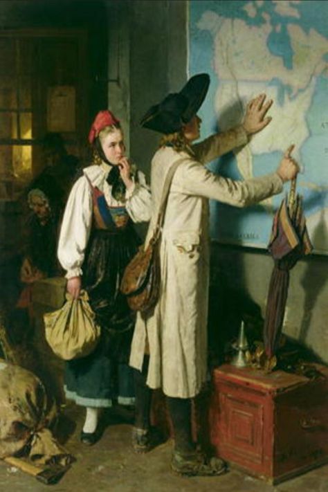 The Emigrants Berthold Woltze Public Domain Old Art Painting #art #oldpainting #historypainting #painting Berthold Woltze, Old Art Painting, History Painting, A2 Poster, Framed Postcards, Poster Size Prints, German Art, Oil Painting Reproductions, Painting Reproductions