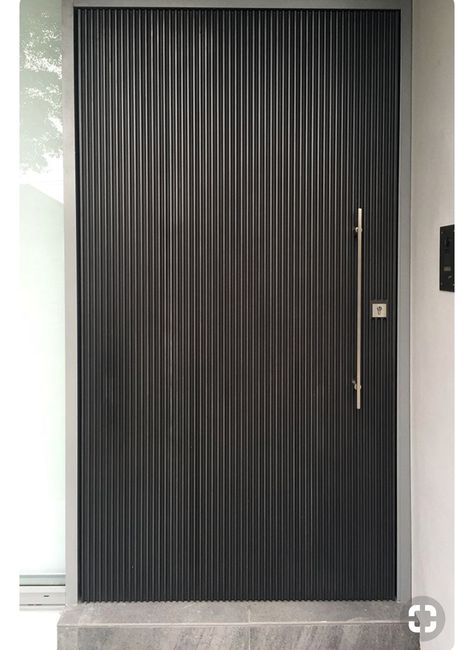 Security Door Design, Pvc Doors, Fence Doors, Outdoor Gas Fireplace, Best Modern House Design, Pvc Door, Modern Front Door, House Gate Design, Door Design Modern