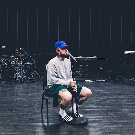 Malcolm James McCormick posted on Instagram: “It’s Fine. • • • #macmiller #macmilleredit #macmilleredits #mostdope #mostdopefamily…” • See all of @larryfisherman.2009's photos and videos on their profile. Mac Miller Outfits, Adidas Slides Outfit, Mac Miller Ariana, Mac Collection, Slides Outfit, Free Your Mind, Mens Fashion Streetwear, Mac Miller, Hip Hop Rap