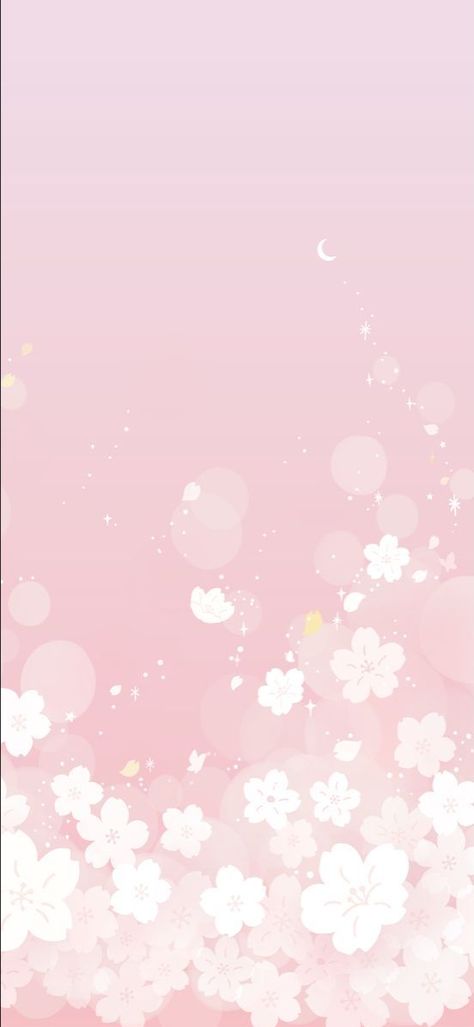 Kawaii Wallpaper Cherry Blossom, Sakura Desktop Wallpaper Hd, Kawaii Wallpaper Flower, Kawaii Pattern Wallpaper, Wallpaper Sakura Flowers, Pink Cherry Blossom Wallpaper, Pink Blossom Wallpaper, Cherry Blossom Wallpaper Aesthetic, Sakura Flower Wallpaper