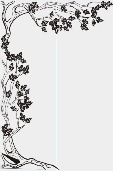 Fairytale Border Design, Boarders Designs For Projects, Drawing Borders, Glass Etching Patterns, Page Borders Design, Wood Burning Patterns, Page Borders, Stencil Patterns, Borders And Frames