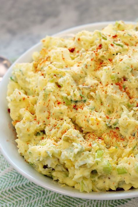 Best Classic Potato Salad Potato Salad With Miracle Whip, Recipe For Potato Salad, Egg Potato Salad, Deviled Egg Potato Salad, Best Potato Salad, Potatoes Salad, Cauliflower Potatoes Salad, Homemade Potato Salads, Best Potato Salad Recipe