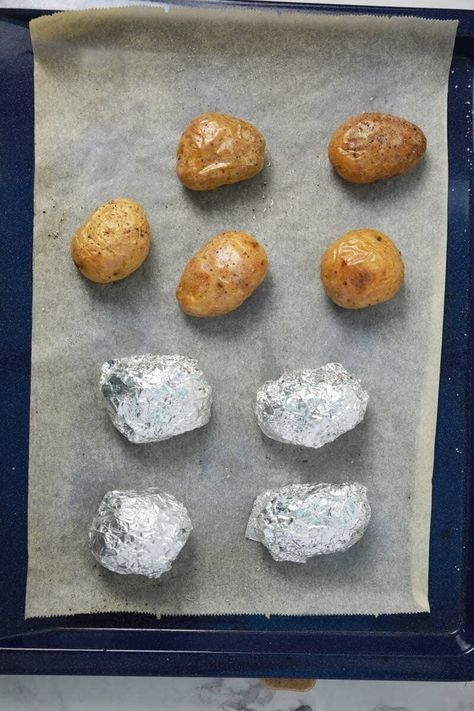 How Long To Bake Potatoes At 375 In Foil? The Ultimate Guide How To Bake Potatoes In Oven In Foil, How Long To Cook A Baked Potato In Oven, Baked Potatoes Slices In The Oven, Oven Baked Potato In Foil, Foil Wrapped Baked Potatoes In The Oven, Russet Baked Potato In Oven, Baked Gold Potatoes In The Oven, How Long To Bake A Potato In The Oven, How To Bake A Potato In The Oven In Foil