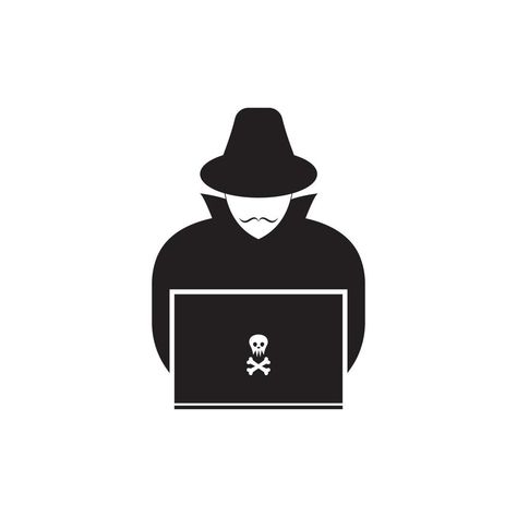 Hacker icon logo vector background Hacker Profile Picture, Hacker Photo, Hacker Logo, Hacker Art, Performance Task, The Hacker, Grunge Outfit, Aesthetic Grunge Outfit, Mini Logos