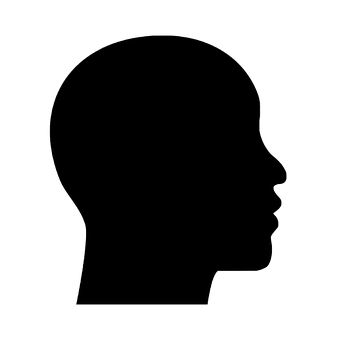 Head Profile Silhouette, #Head, #Silhouette, #Profile Side Face Silhouette, Head Side Profile, Side Profile Silhouette, Profile Illustration, Silhouette Head, Head Profile, Old Man Face, Face Silhouette, Barber Logo