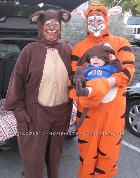 Coolest Homemade Winnie the Pooh Costumes Winnie The Pooh Costumes, Tigger Costume, Kanga And Roo, Winnie The Pooh Costume, Plus Size Halloween Costumes, Book Character Costumes, Pooh Party, Plus Size Halloween Costume