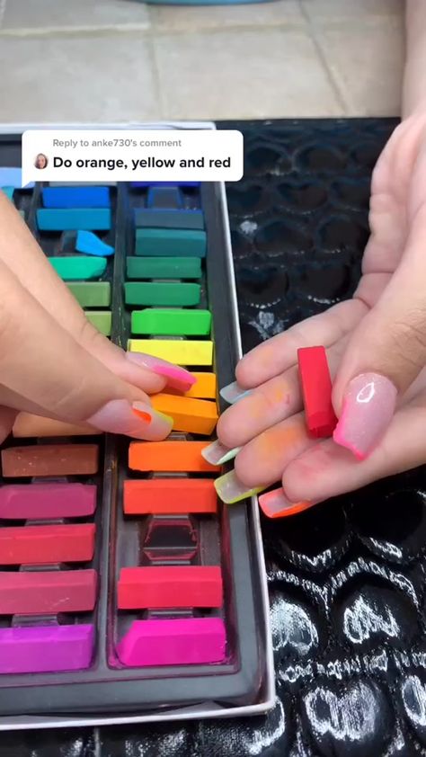 #nails Hashtag Videos on TikTok Nail Tutorial Videos, Art Deco Nails, Diy Acrylic Nails, Ombre Acrylic Nails, Polygel Nails, Nail Art Designs Videos, Acrylic Nails Coffin Pink, Nail Art Videos, Yes Or No