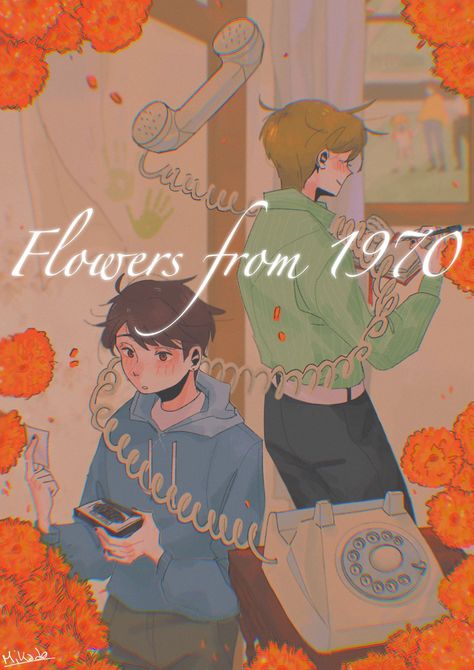 Young, lonely George discovers he can use an old telephone to communi… #fanfiction #Fanfiction #amreading #books #wattpad Flowers From 1970, Old Telephone, The Story, Wattpad, Books, Flowers