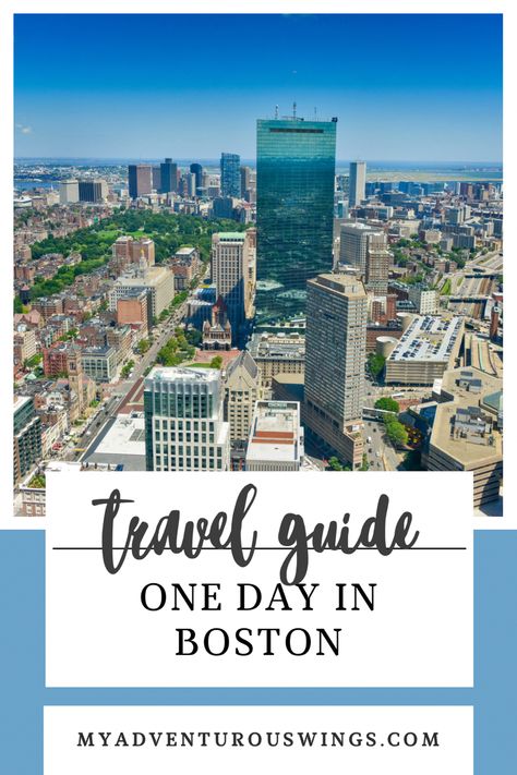 View of Boston from the sky One Day In Boston, Boston Itinerary, Bunker Hill Monument, New England Aquarium, Boston Public Garden, Downtown Boston, Visiting Boston, Freedom Trail, Boston Common