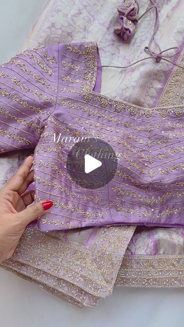 Kanchipattu Lehenga, Maggam Work Blouses, Lehenga, Budget Friendly, Lilac, Saree, Orange, Gold, On Instagram