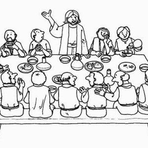 Gathering In The Last Supper Coloring Page : Kids Play Color Last Supper Cartoon, Last Supper Coloring Page, The Last Supper, Cartoon Drawing, Last Supper, Kids Play, Coloring Pictures, Color Print, Coloring Sheets