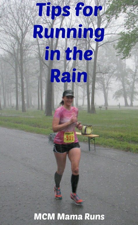 Rain Running, Run In The Rain, Training For A 10k, Running In The Rain, 5k Training, Beginner Runner, Pouring Rain, Running Race, Race Training