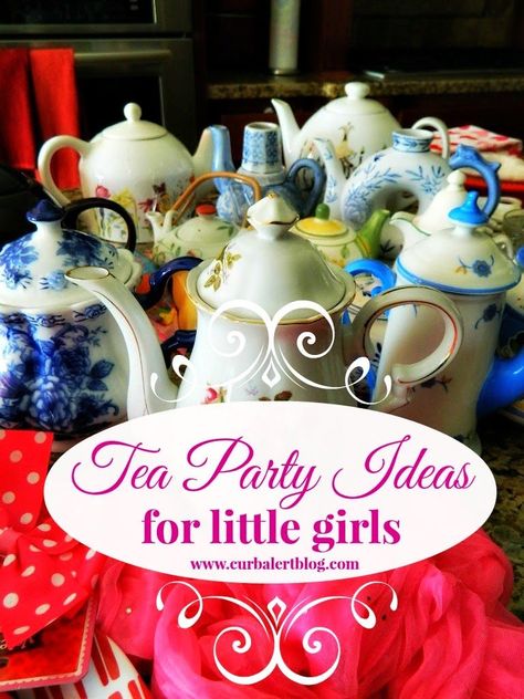 Tea Party Crafts, Vintage High Tea, Tea Party Games, Kids Tea Party, Birthday Tea Party, High Tea Party, Princess Tea Party, Tea Party Theme, Girls Tea Party