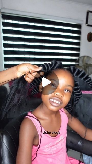 Uche Vlogs on Instagram: "Lovely protective hairstyle for kids and Adults 

Full detailed video on our Facebook page or Youtube channel by clicking the link in the bio 🙏

#hair #hairstyle #kidshairstyles #hairstyles" Thread Hairstyles For Kids, Threading Hairstyles, Hairstyle For Kids, Two Ponytails, Protective Hairstyle, Christmas Hairstyles, Quick Hairstyles, Christmas Fashion, Threading