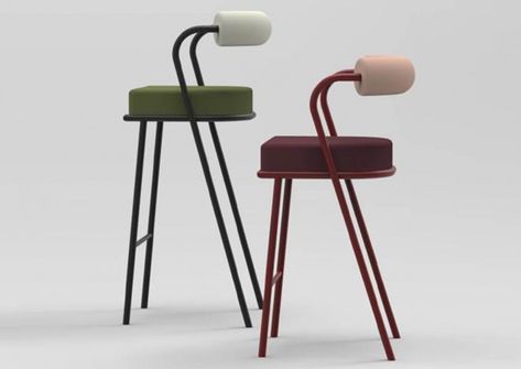 Barstools Archives - Contemporary luxury furniture, lighting and interiors in New York Ultra Modern Furniture, Bar Chairs Design, Industrial Office Furniture, Design Objet, Contemporary Bedroom Design, Furniture Logo, High Stool, Stool Design, Bar Seating