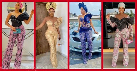 Jumpsuits are already a staple in our wardrobes, so it’s not surprising they will find their way into asoebi styles as well. If you love jumpsuits and would love to rock one to an owambe event, check these 10 Jumpsuit Asoebi Styles For Owambe we have for you. SEE ALSO 16 Times Nigerian Celebrities Wore Weiz […] The post 10 Jumpsuit Asoebi Styles For Owambe appeared first on A Million Styles. Asoebi Jumpsuit, Aso Ebi Jumpsuit, Trendy Aso Ebi Styles 2022, Asoebi Lace Styles Classy Asoebi Lace Styles Classy 2021, Aso Ebi Lace Styles 2021 Long Gown, Beaded Jumpsuit, Fitted Jumpsuit, Asoebi Styles, Keep It Classy