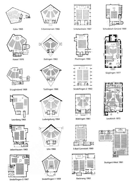 Theatre Design Architecture, Auditorium Plan, Church Building Plans, Theater Plan, Auditorium Architecture, Theatre Architecture, Church Design Architecture, Church Building Design, Auditorium Design