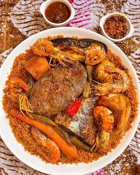 Senegalese favorite dish.
Have you visited Senegal before?
Please follow like and share. Rice And Fish, Senegalese Fashion, Like And Share, Fashion Designer, Rice, Fish