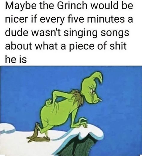 43 Funny and Relatable Memes That Hit the Nail on the Head - Funny Gallery Christmas Memes Funny, Music Jokes, Christmas Memes, Holiday Humor, The Grinch, Songs To Sing, Super Funny, Funny Christmas, Funny Laugh