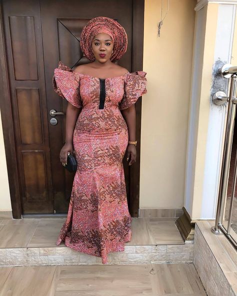 Pieces Gown Ankara, Six Pieces Gown Ankara, Six Pieces Gown Ankara Style, Six Pieces Gown, Gown Ankara, Long Gown Styles, Ankara Long Gown, Ankara Long Gown Styles, Ankara Skirt And Blouse