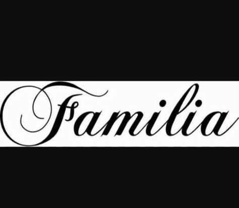 Familia / text , font , family in spanish Family In Spanish, Font Tattoos, Tattoo Stars, Spanish Tattoos, Tattoo Fonts Alphabet, Graffiti Art Letters, Chicano Style Tattoo, Lettering Alphabet Fonts, Arrow Tattoos