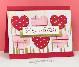 Most Adored Dsp Stampin Up Cards, Stampin Up Most Adored, Stampin Up Most Adored Dsp, Stampin Up Adoring Hearts, Stampin Up Valentine Cards, Valentine Heart Card, Gold Foil Design, Easy Cards, Flamingo Pattern