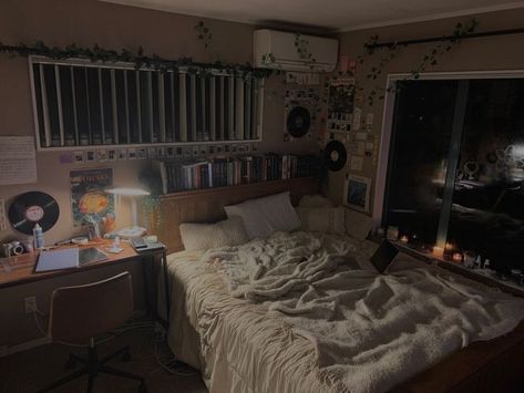 grunge bedroom aesthetic ideas cluttered bedroom aesthetic grunge cozy dark bedroom aesthetic grunge |   couple tattoos love soul mates matching Dark Comfy Room Aesthetic, Room Ideas Aesthetic Rory Gilmore, Bedroom Indie Aesthetic, Comfy Grunge Room, Dark Posters Aesthetic Room, Comfy Dark Room, Cozy 90s Bedroom, Haunted Room Aesthetic, Rory Gilmore Room Ideas