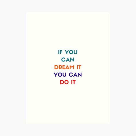 Quote Art Print, Quote Art, Dream It, Art Prints Quotes, Entrepreneur Quotes, Motivational Quote, Business Quotes, Motivate Yourself, Pretty Quotes