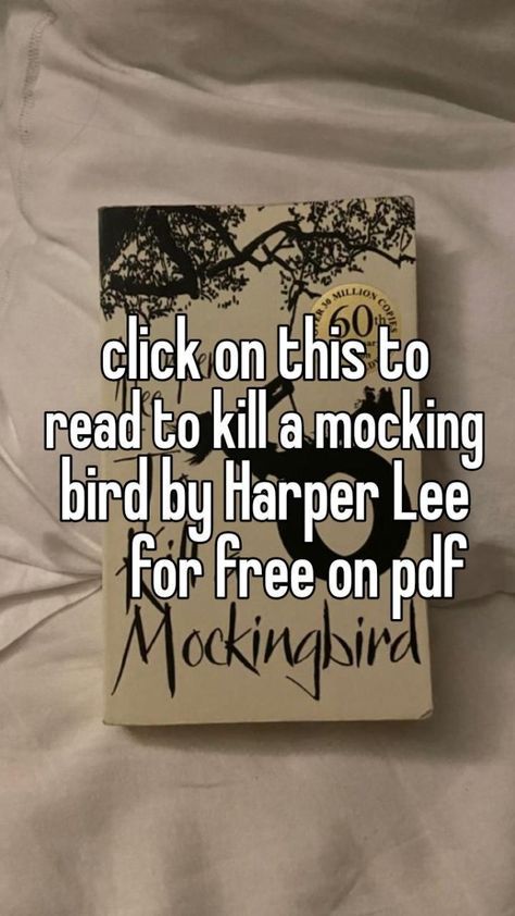 How To Kill A Mockingbird, Books To Read Online For Free, Websites To Download Books For Free, Click This Pin To Read, Free Pdf Books Download Websites, Click On This Pin To Read, Click To Read, Popular Books To Read, To Kill A Mockingbird Book